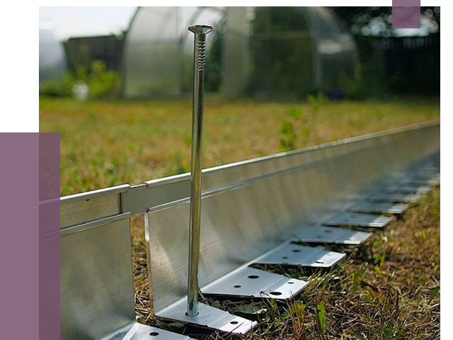 Металлические бордюры для газона в Энгельсе от 4477 руб. | ПРОЛЁТ-Энг