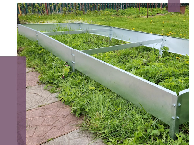 Металлические бордюры для грядок в Энгельсе от 1865 руб.