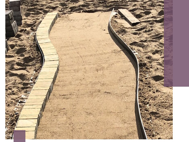 Металлические бордюры для тротуаров в Энгельсе — прочные и долговечные