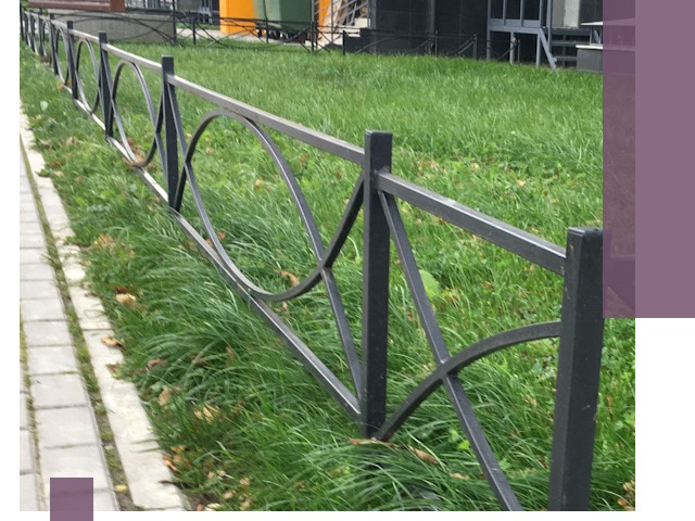 Газонные ограждения из металла в Энгельсе — монтаж и продажа