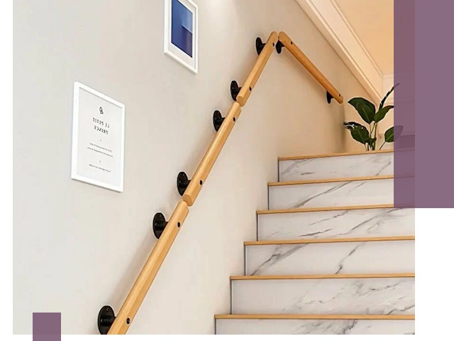 Поручни металлические и деревянные под ключ в Энгельсе