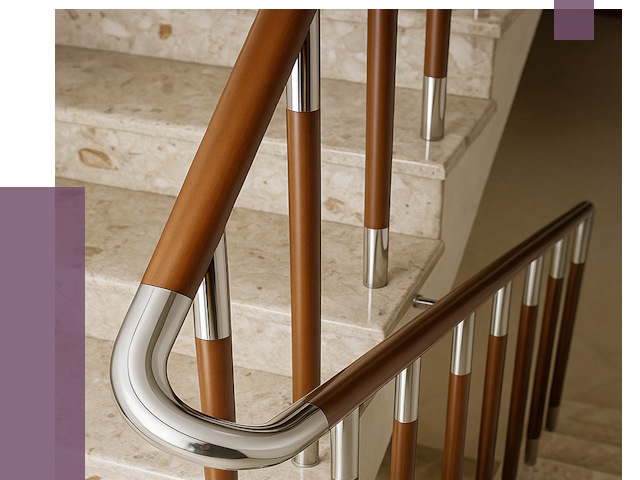 Монтаж поручней в Энгельсе от 10126 руб. монтаж под ключ | ПРОЛЁТ-Энг