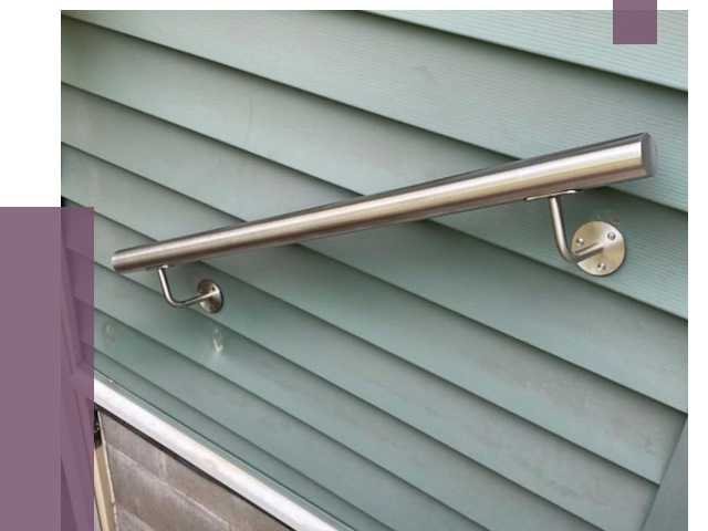 Поручни из нержавеющей стали в Энгельсе от 7994 руб.  | ПРОЛЁТ-Энг